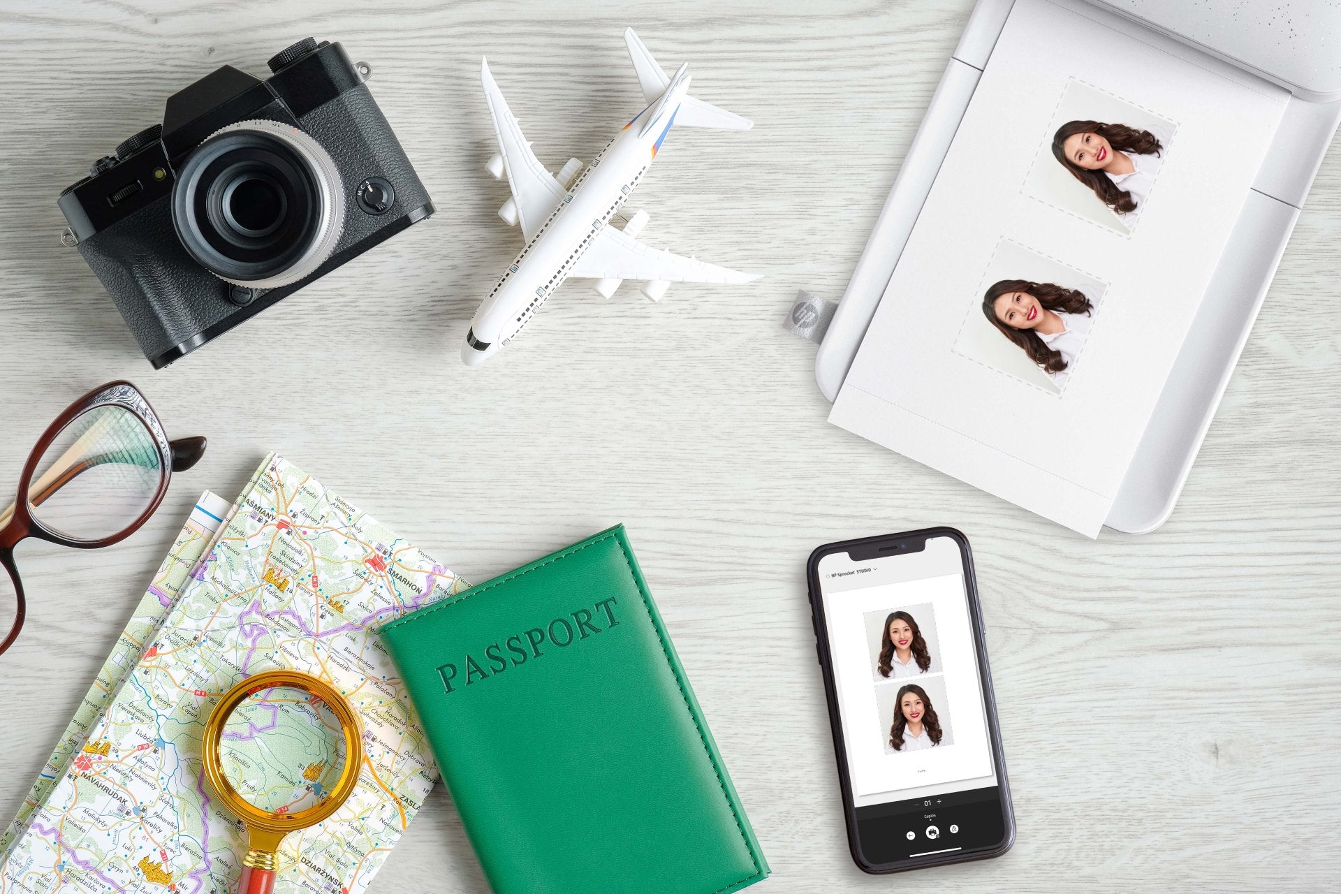 Δημιουργήστε ένα Photo ID από την εφαρμογή HP Sprocket