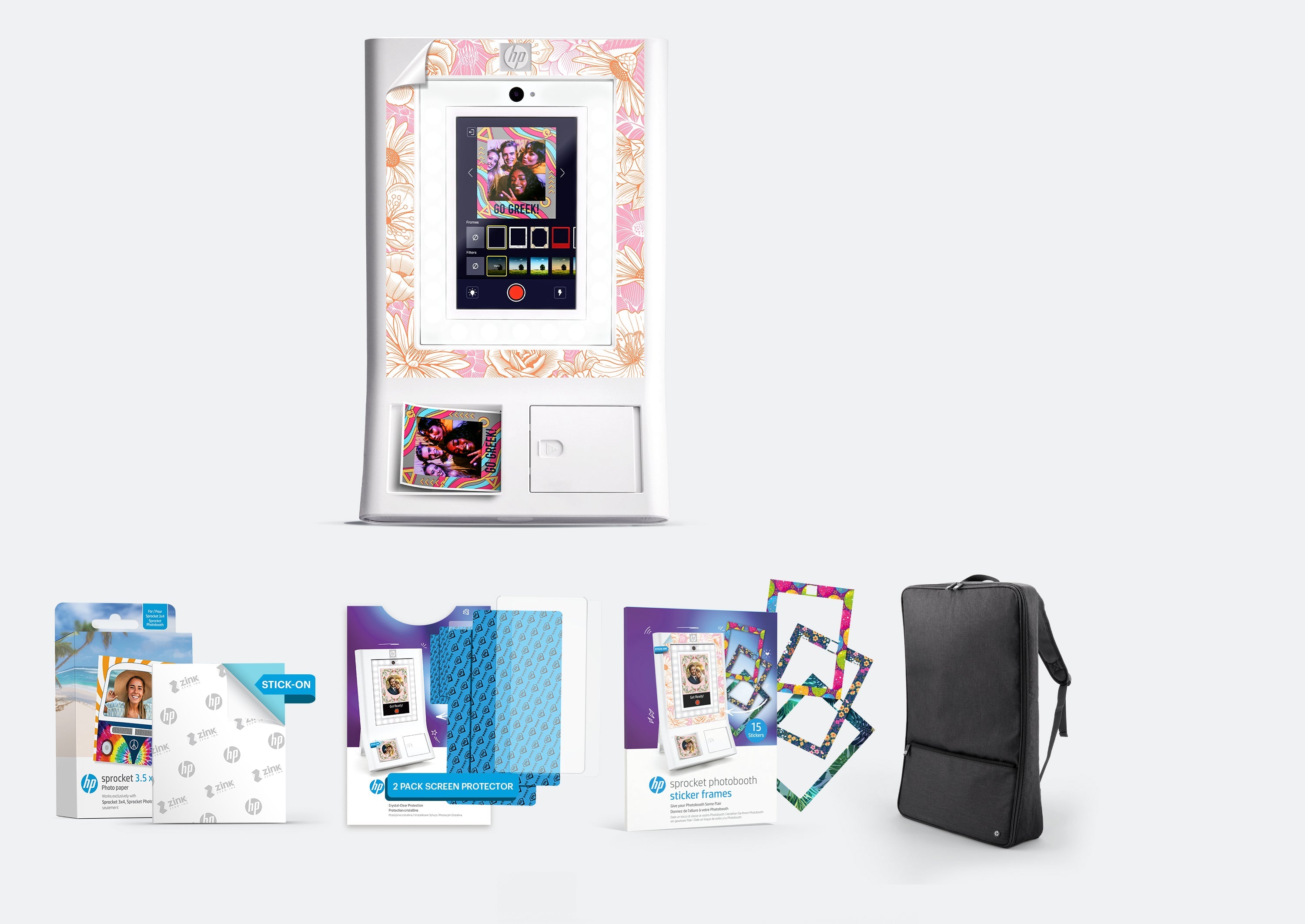 Необходимый комплект HP Sprocket Photobooth