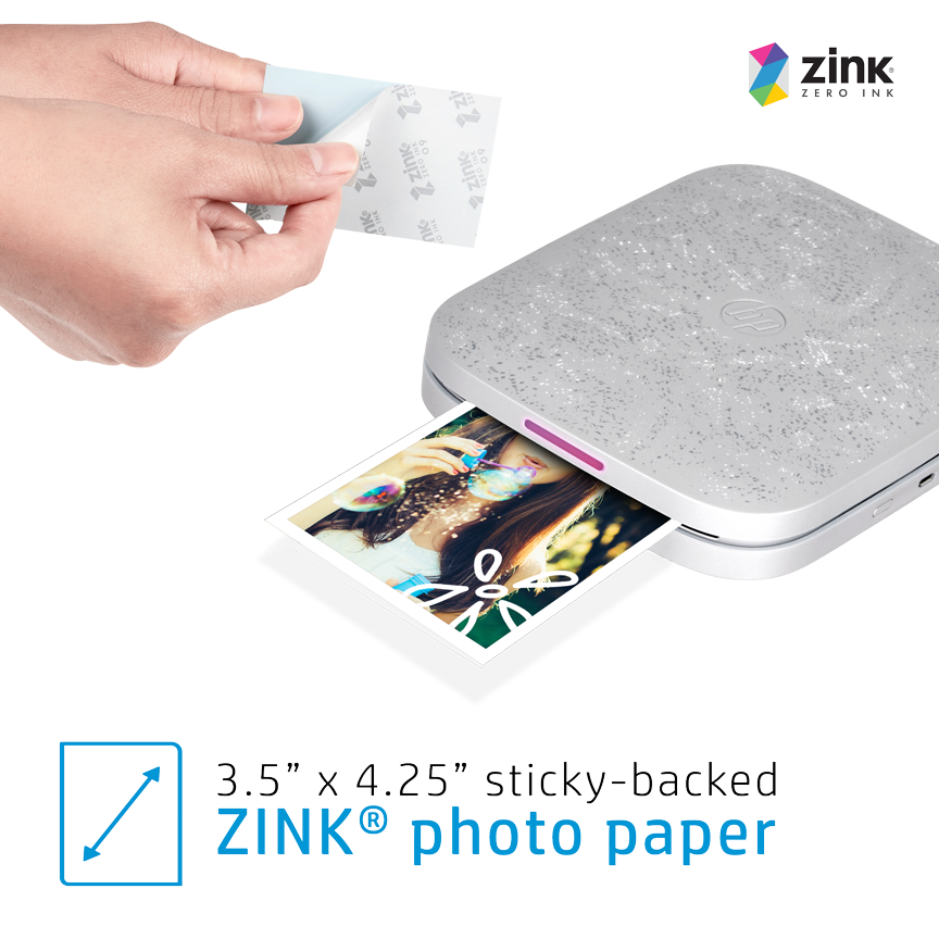 HP Sprocket 3x4 Instant Photo Printer Sprocket Printers