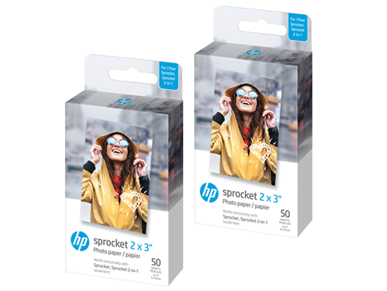 HP Sprocket 2x3